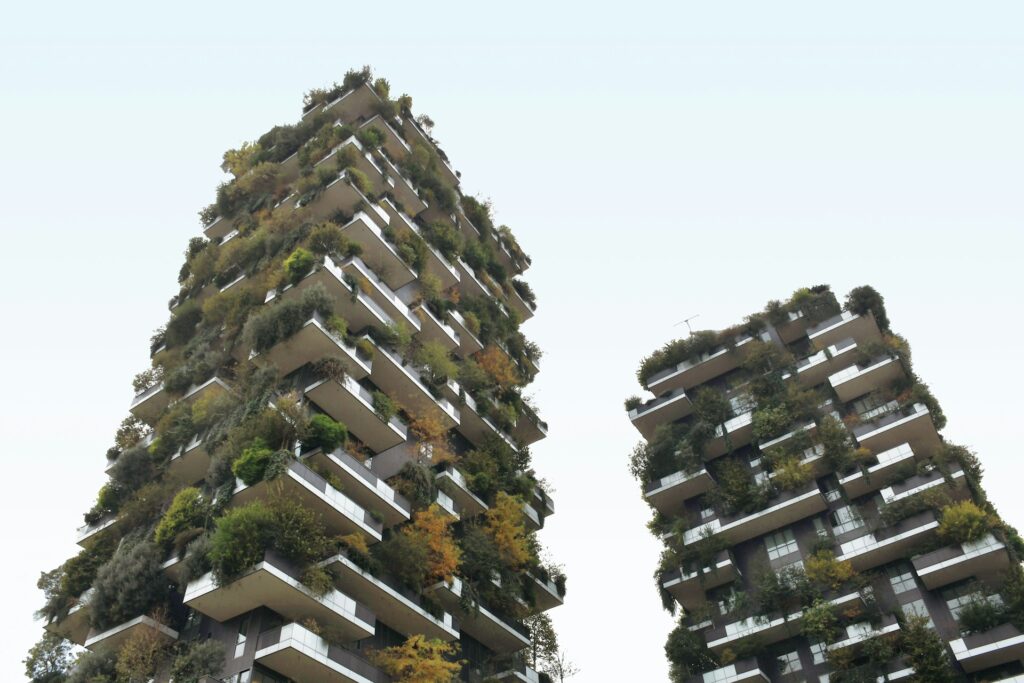 high-density housing projects, Bosco Verticale